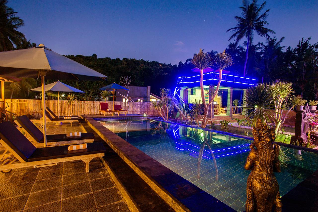 Maha Guru Huts Hotel Nusa Lembongan  Bagian luar foto