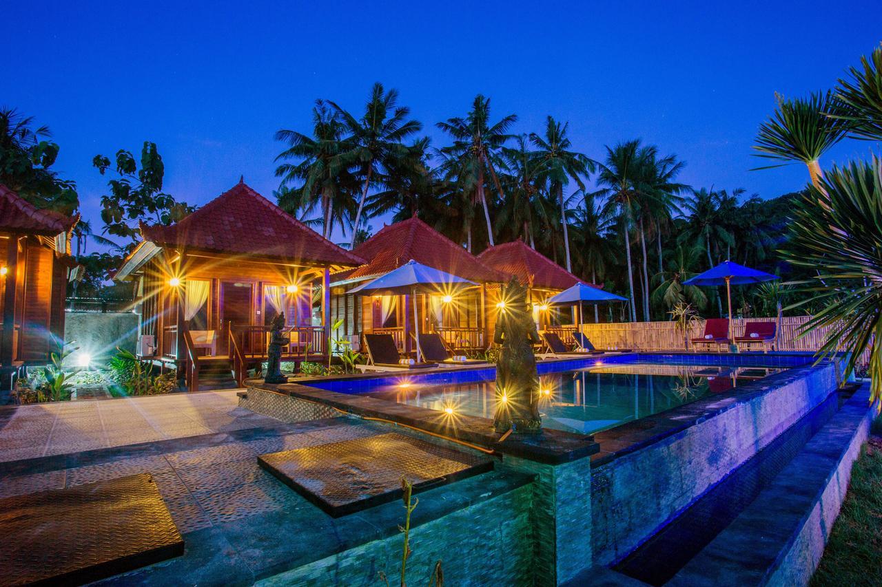 Maha Guru Huts Hotel Nusa Lembongan  Bagian luar foto
