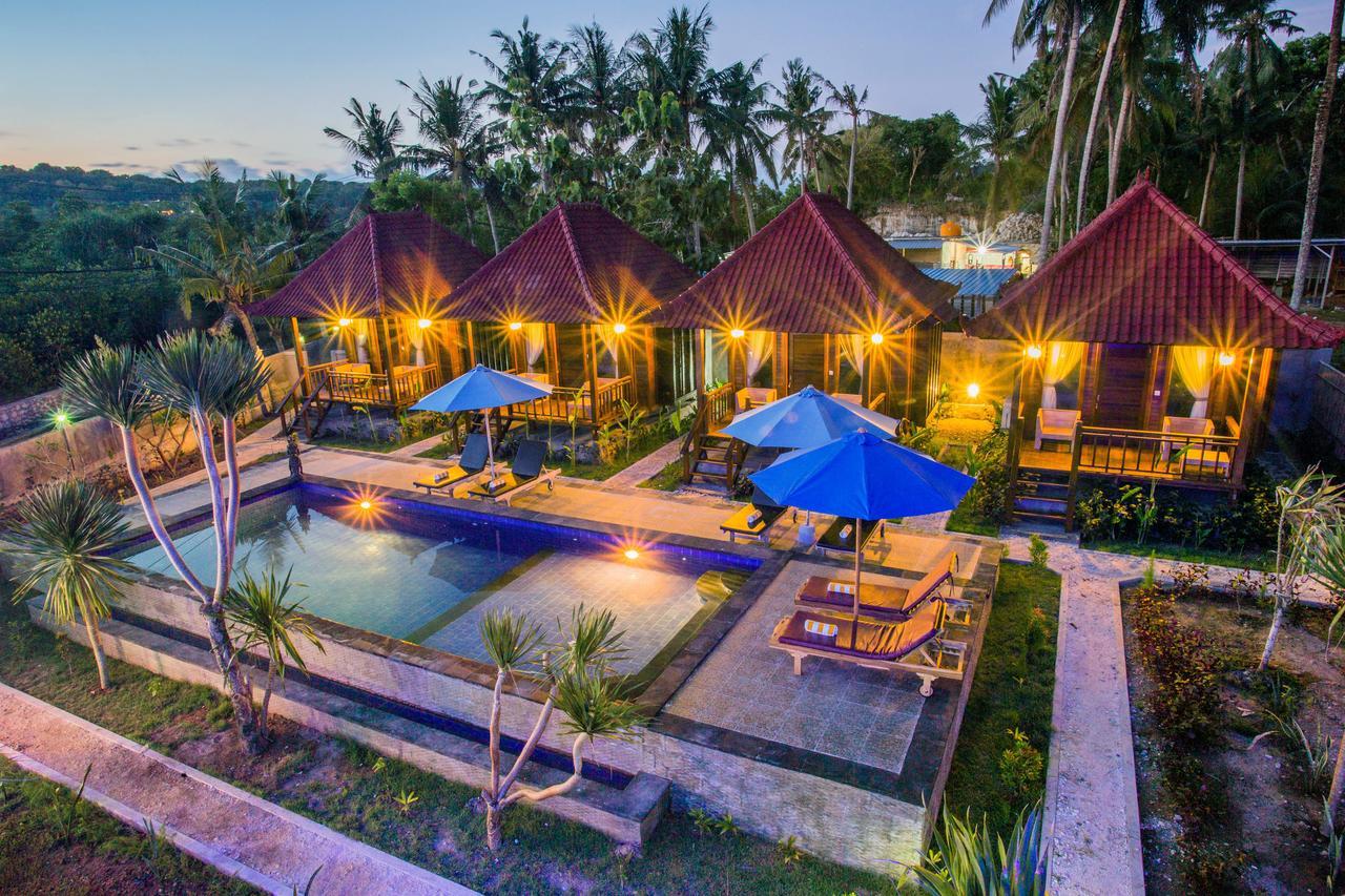 Maha Guru Huts Hotel Nusa Lembongan  Bagian luar foto